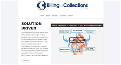 Desktop Screenshot of billingandcollections.com